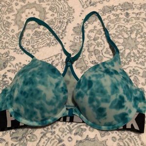 VS Pink tie dye bra